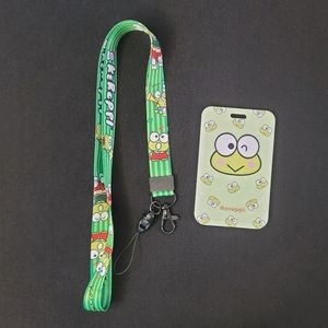 Keroppi Cardholder and Lanyard Set